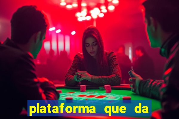 plataforma que da 30 reais para jogar